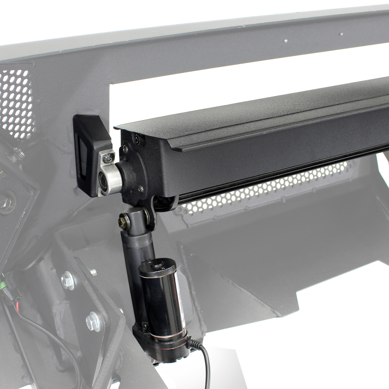 GMC Sierra 1500 Bumper - Front - Go Rhino - Element with Power Bar - Textured Black - `22-`26